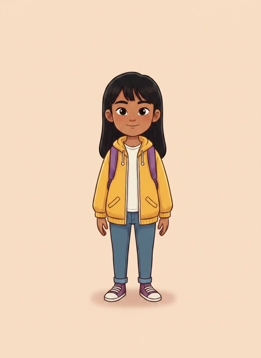 The girl narrator