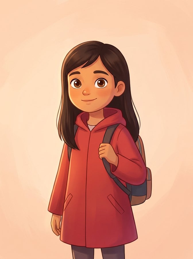 The girl who drops her phone